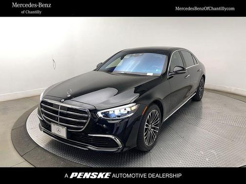 Black 2022 Mercedes-Benz S-Class S 500 4MATIC