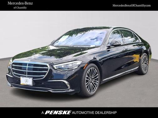 Black 2022 Mercedes-Benz S-Class S 500 4MATIC