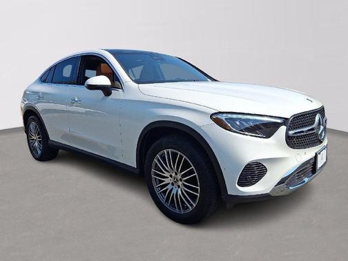 White 2025 Mercedes-Benz GLC 300 4MATIC Coupe