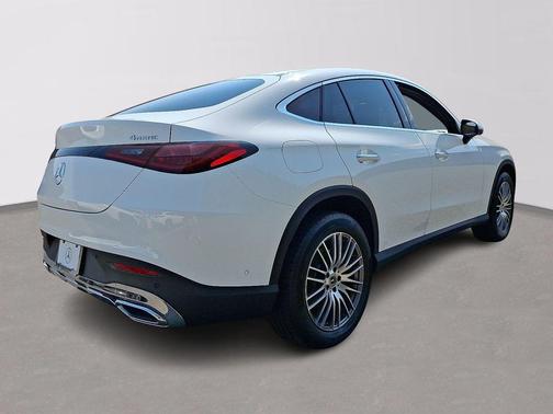 White 2025 Mercedes-Benz GLC 300 4MATIC Coupe