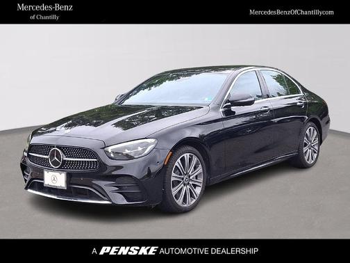 Obsidian Black Metallic 2022 Mercedes-Benz E-Class E 450 4MATIC