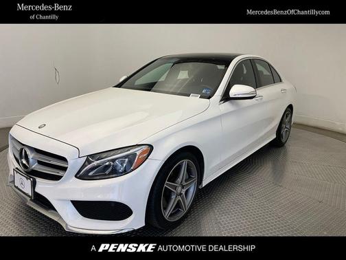 Polar White 2015 Mercedes-Benz C-Class C 300