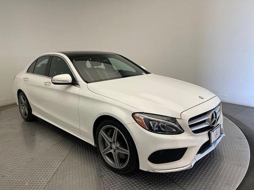 Polar White 2015 Mercedes-Benz C-Class C 300