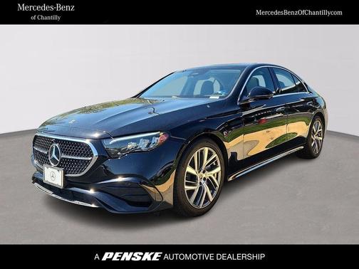 Black 2025 Mercedes-Benz E-Class E 450 4MATIC