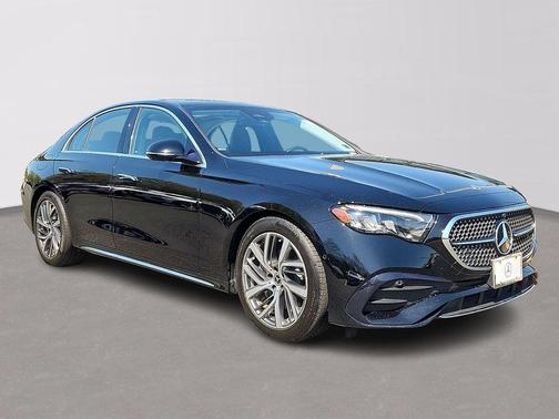 Black 2025 Mercedes-Benz E-Class E 450 4MATIC