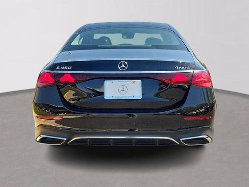 Black 2025 Mercedes-Benz E-Class E 450 4MATIC