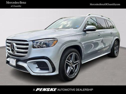 Cirrus Silver Metallic 2025 Mercedes-Benz GLS 450 4MATIC