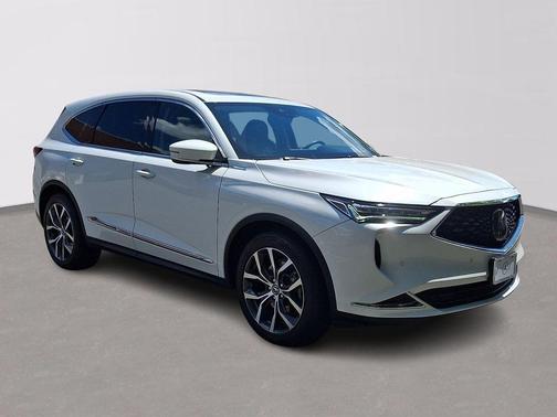 Platinum White 2022 Acura MDX Technology