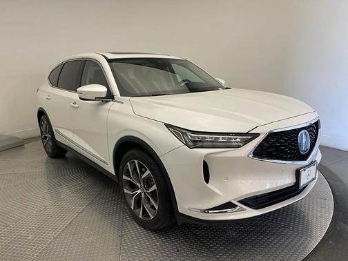Platinum White 2022 Acura MDX Technology