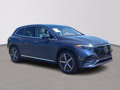 Twilight Blue Metallic 2023 Mercedes-Benz EQS 580 Base 4MATIC