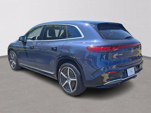 Twilight Blue Metallic 2023 Mercedes-Benz EQS 580 Base 4MATIC