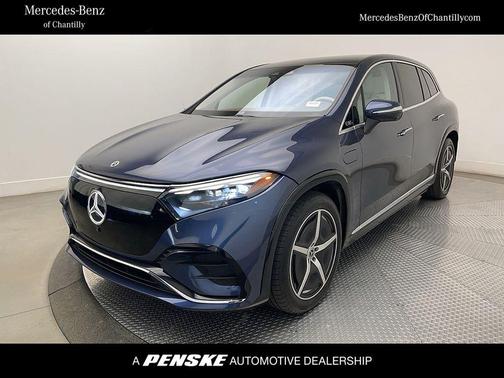 Twilight Blue Metallic 2023 Mercedes-Benz EQS 580 Base 4MATIC
