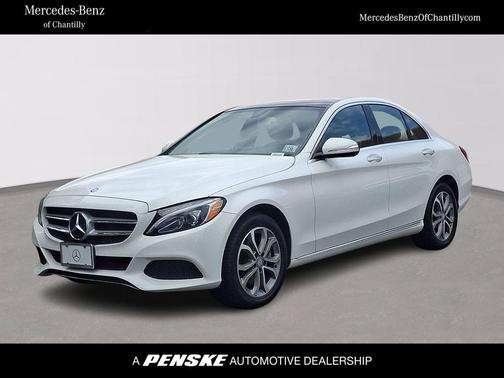 Polar White 2015 Mercedes-Benz C-Class C 300