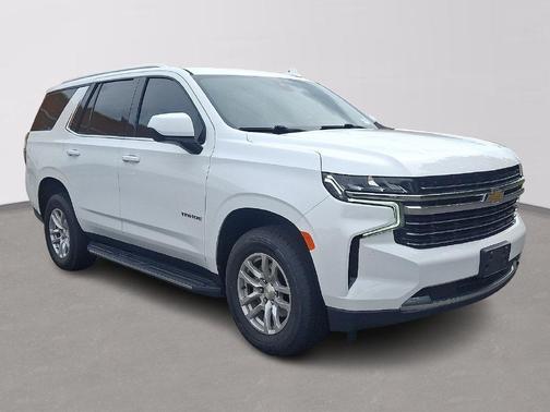 Summit White 2021 Chevrolet Tahoe LT