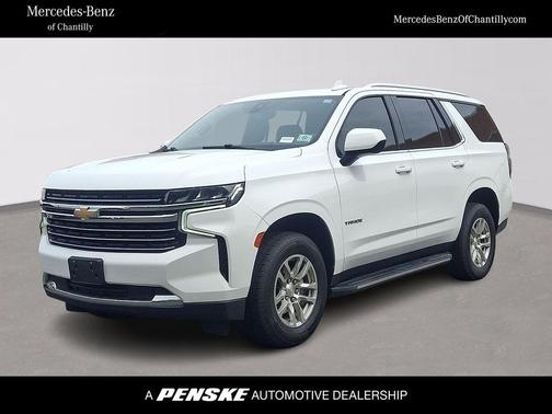 Summit White 2021 Chevrolet Tahoe LT