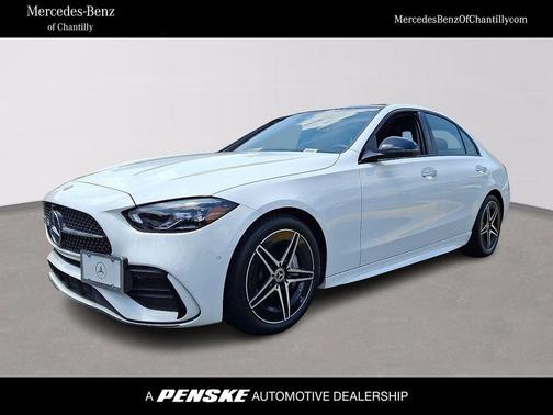 White 2023 Mercedes-Benz C-Class C 300 4MATIC