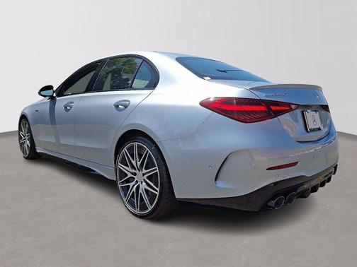 Cirrus Silver Metallic 2026 Mercedes-Benz AMG C 43 Base 4MATIC