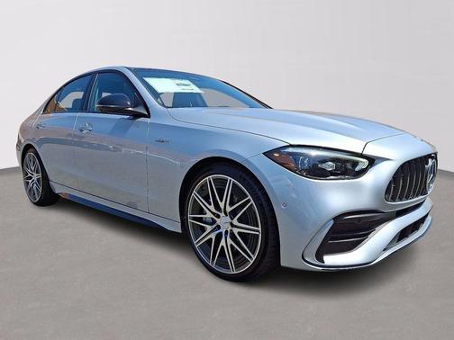Cirrus Silver Metallic 2026 Mercedes-Benz AMG C 43 Base 4MATIC