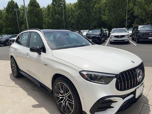 White 2025 Mercedes-Benz AMG GLC 43 Base 4MATIC