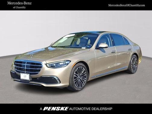 Gold Metallic 2022 Mercedes-Benz S-Class S 500 4MATIC