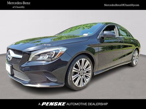 Midnight Black 2018 Mercedes-Benz CLA 250 Base 4MATIC