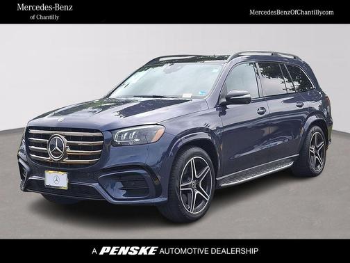 Twilight Blue Metallic 2026 Mercedes-Benz GLS 450 4MATIC