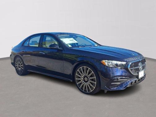 Blue 2026 Mercedes-Benz E-Class E 450 4MATIC