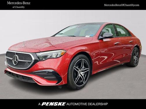 Cardinal Red Metallic 2024 Mercedes-Benz E-Class E 450 4MATIC