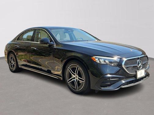 Black 2025 Mercedes-Benz E-Class E 350 4MATIC
