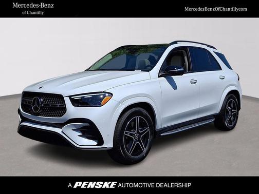 Moonlight White 2026 Mercedes-Benz GLE 450 4MATIC