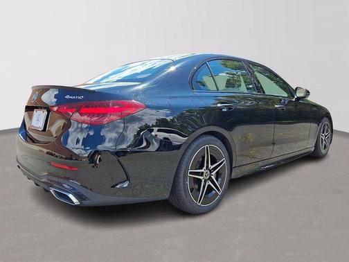 Black 2023 Mercedes-Benz C-Class C 300 4MATIC