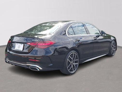 Black 2026 Mercedes-Benz C-Class C 300 4MATIC