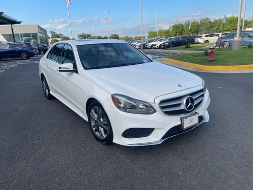 Polar White 2016 Mercedes-Benz E-Class E 350 4MATIC