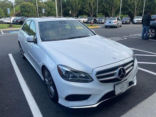 Polar White 2016 Mercedes-Benz E-Class E 350 4MATIC