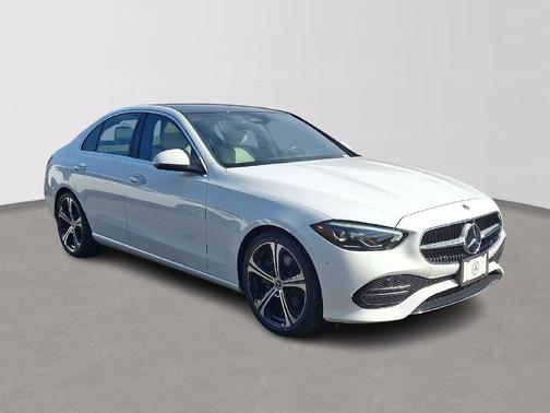 Polar White 2023 Mercedes-Benz C-Class C 300 4MATIC