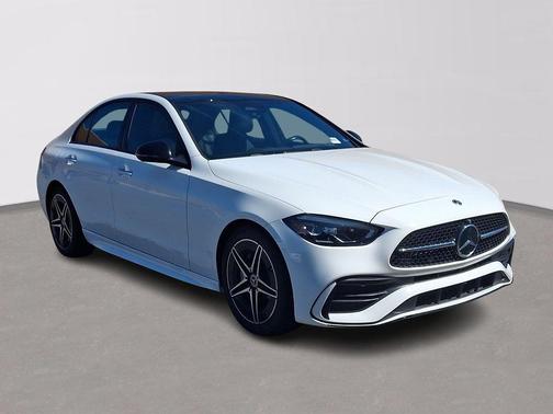 Polar White 2023 Mercedes-Benz C-Class C 300 4MATIC