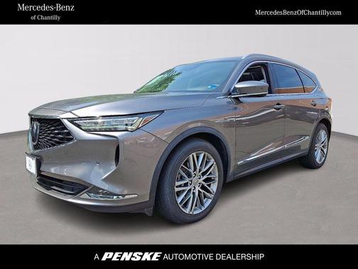 Carbon Metallic 2023 Acura MDX Advance