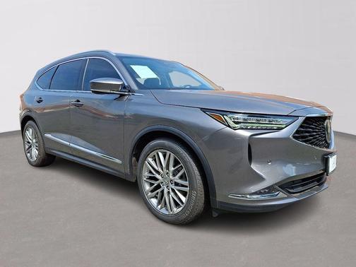 Carbon Metallic 2023 Acura MDX Advance