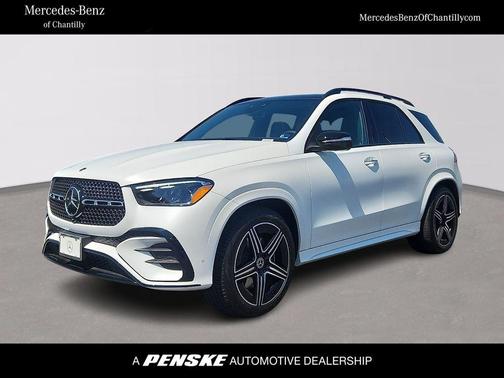 Moonlight White 2026 Mercedes-Benz GLE 450 4MATIC