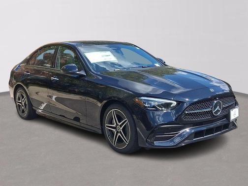 Black 2026 Mercedes-Benz C-Class C 300 4MATIC