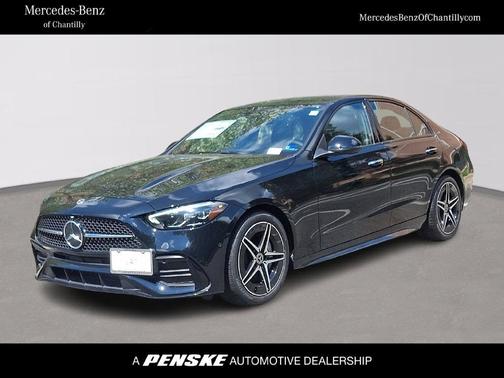 Black 2026 Mercedes-Benz C-Class C 300 4MATIC