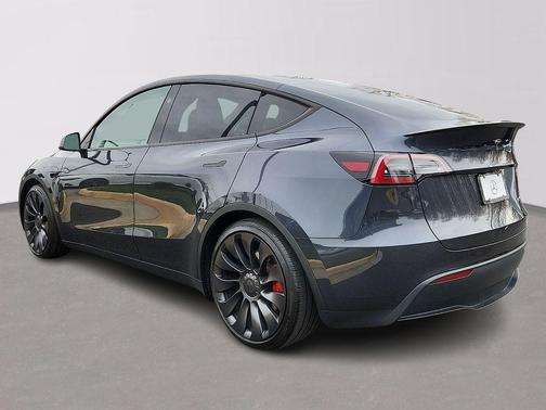Gray 2024 Tesla Model Y Performance