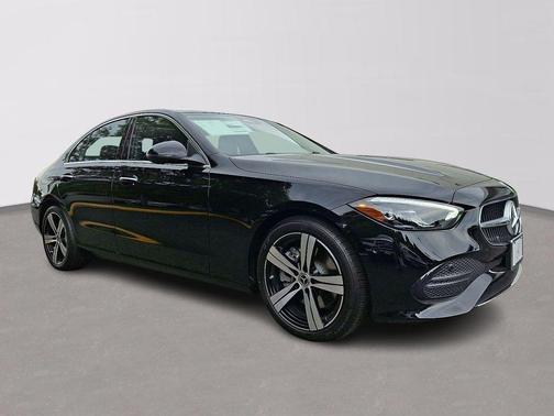 Black 2026 Mercedes-Benz C-Class C 300 4MATIC