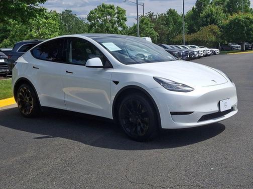 White 2021 Tesla Model Y Long Range
