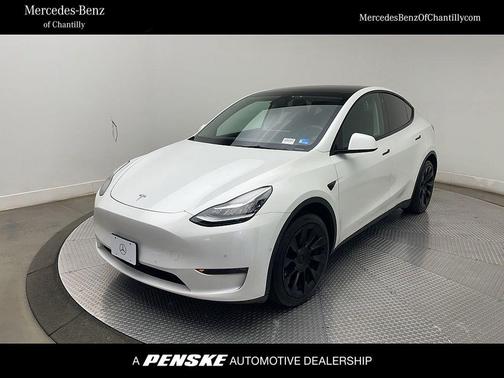 White 2021 Tesla Model Y Long Range