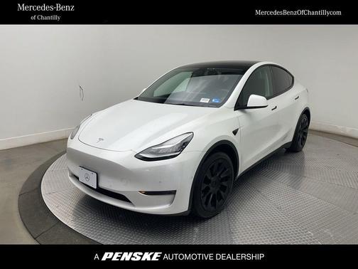 White 2021 Tesla Model Y Long Range