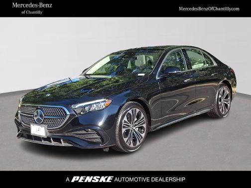 Black 2026 Mercedes-Benz E-Class E 350 4MATIC
