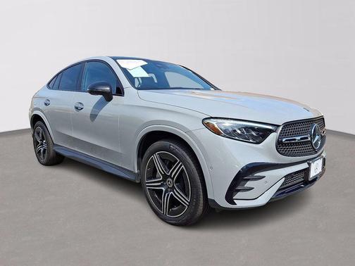 Alpine Gray 2025 Mercedes-Benz GLC 300 4MATIC Coupe