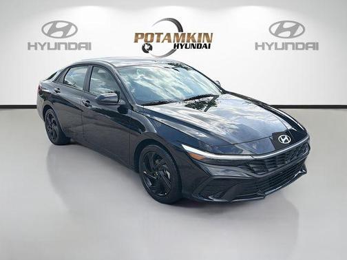 Black 2026 Hyundai ELANTRA SEL Sport