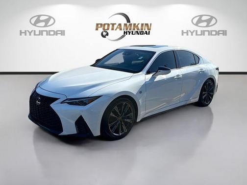 Ultra White 2023 Lexus IS 350 F Sport